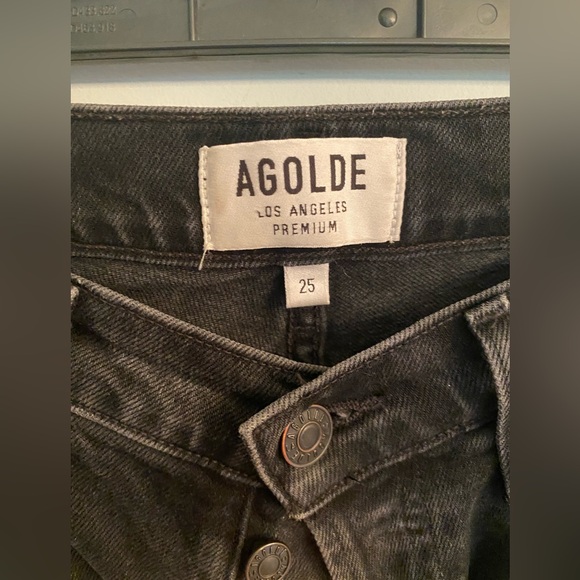 Agolde Nico High Rise Slim Jeans in Virture Size 25 - Picture 7 of 7